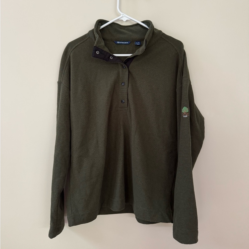Women’s Cutter & Buck Fleece Snap Pullover